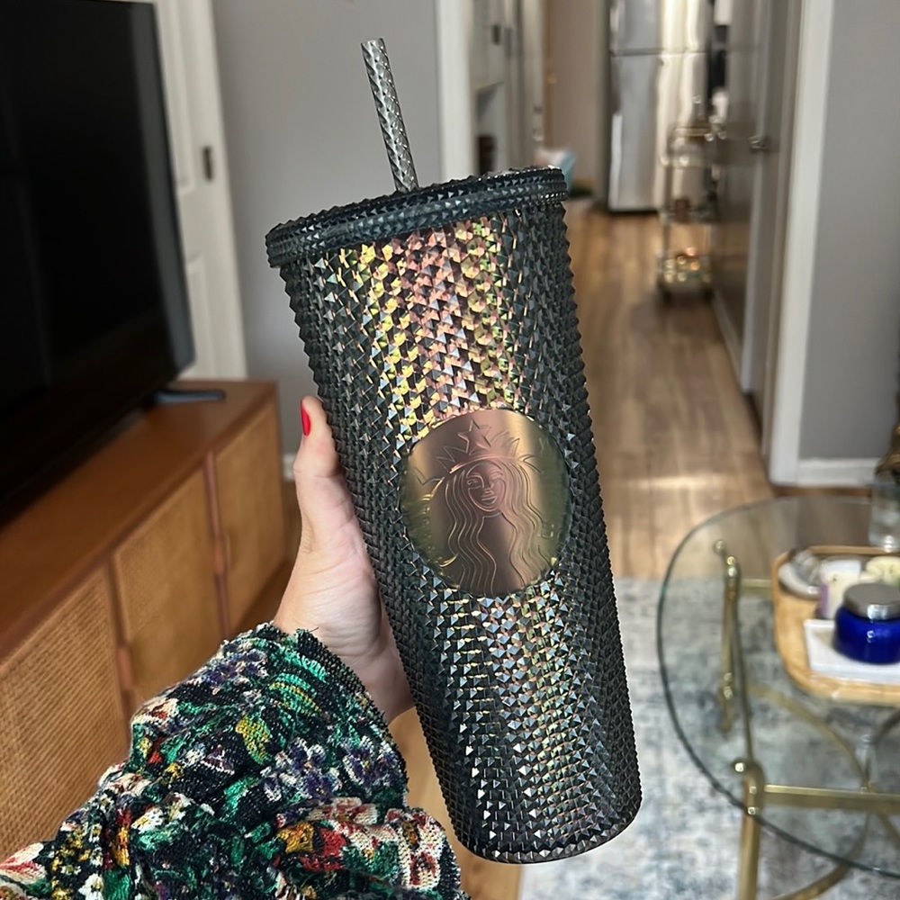Starbucks Venti Cup 2020 Gray Bling Studded